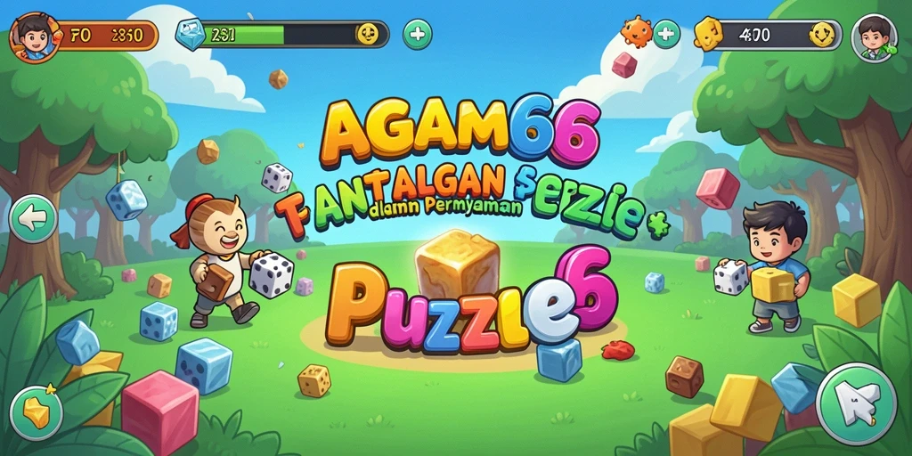 Tampilan menarik dari gameplay Puzzle AGAM66 yang penuh tantangan.