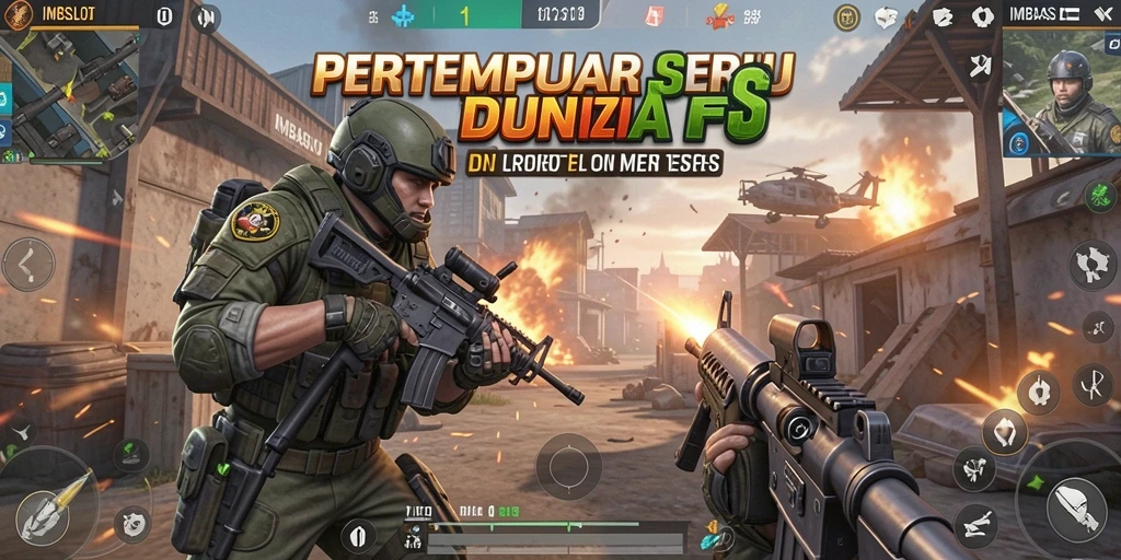 Tampilan gameplay IMBASLOT yang penuh aksi dan strategi.