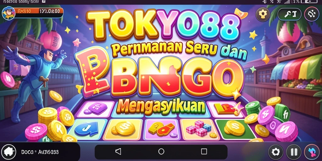 Tampilan gameplay seru dalam permainan Bingo di TOKYO88.