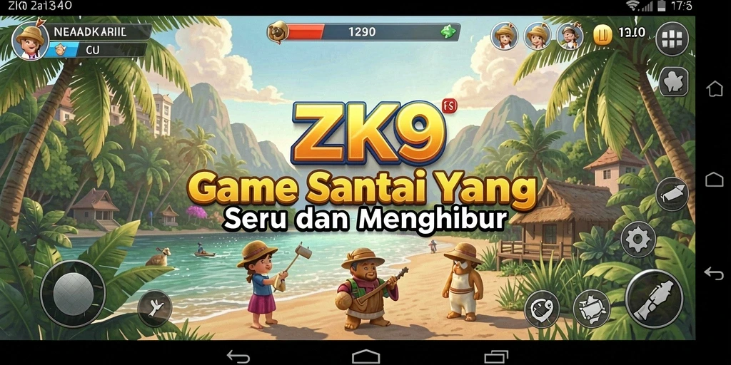 Tampilan menarik dari gameplay ZK9 yang menantang dan menyenangkan.